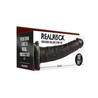 RealRock Wibrujący pusty w środku strap-on, duży 24,5 cm, zdjęcie 2