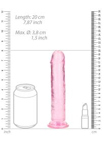 RealRock Pink Gerader Dildo 18cm Mittel, Bild 5