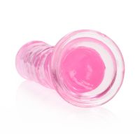 RealRock Pink Straight Dildo, 20 cm, with Suction Base, picture 4