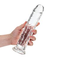 RealRock Klarer Straight Dildo 23cm Breit, Bild 6