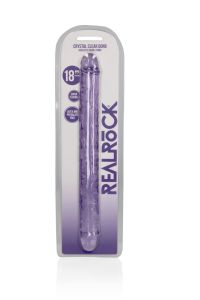 RealRock Realistic Double Dildo, Purple 45 cm, picture 2