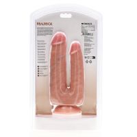 Dildo doppio Double Trouble RealRock 13-15 cm, immagine 9
