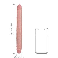 RealRock schlanker doppel-endiger Dildo 31cm, Bild 11