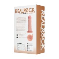 RealRock Vibrador Curvado com Eixo Veio Texturizado 16cm, imagem 9