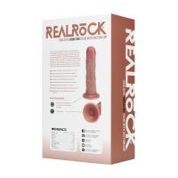 RealRock Vibrador Curvado com Eixo Veio Texturizado 16cm, imagem 3