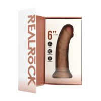 RealRock Vibrador Curvado com Eixo Veio Texturizado 16cm, imagem 4