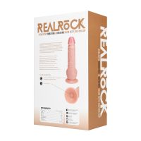 RealRock Gerader Vibrator mit Geschnitzter Eichel und Ballenbeschwerung, 20-cm, Bild 9
