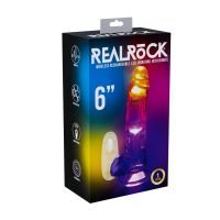 RealRock LED Vibrator Transparent 15cm, bild 2