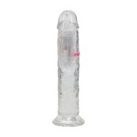 RealRock Transparent Vibrator med LED 18 cm, bild 4
