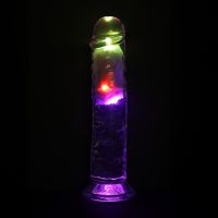 RealRock Gode vibrant clair 20cm LED interne, photo 6