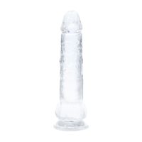 RealRock by Shots Realistyczne dildo z LED, przezroczyste, zdjęcie 4