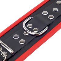 Menottes en cuir Red Leather, rouge et noir, photo 5