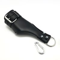 Menottes de suspension avec mousquetons Red Leather, photo 2