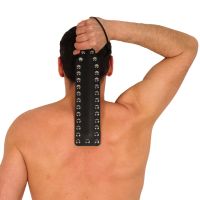 Red Leather Rivet Paddle, czarny, 38 cm, zdjęcie 4