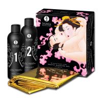 Shunga Body to Body Massage Strawberry Wine, kuva 3