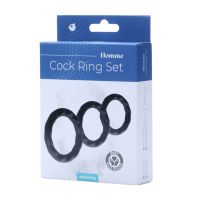 SinsFactory Conjunto Cockring Silicone Graduado, imagem 2