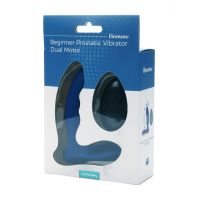 SinsFactory Dual Motor Silicone Beginner Prostatamassager Blå, billede 3
