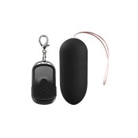 Œuf Vibrant Shots Toys Télécommande Noir Grand