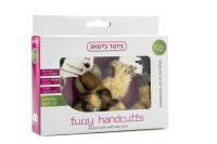 Shots Toys Furry Handcuffs in Rainbow Colours, picture 2