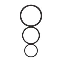 Shots Toys Flat Cock Ring Trio
