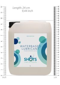 Shots Lubes & Liquids vesipohjainen liukuvoide 5L, kuva 4