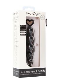 Bolas Anais de Silicone Shots Toys em Preto, imagem 2