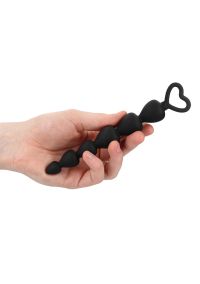 Bolas Anais de Silicone Shots Toys em Preto, imagem 6