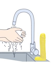 S-Line Penis Shaped Soap with Base, picture 4