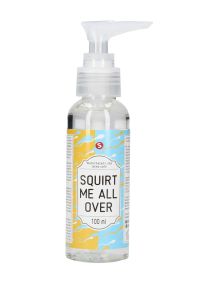 S-Line Squirt Me All Over vattenbaserat glidmedel, 100 ml