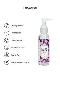 S-Line Love Your Pole Stroking Water-Based Gel 100ml, picture 2