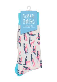 Sexy Socken Sutra Multifarb Lustig Paar, Bild 2