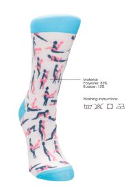Sexy Socken Sutra Multifarb Lustig Paar, Bild 5