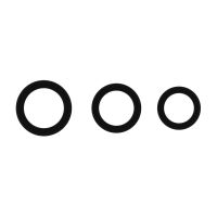 Sono No.25 Cock Ring Three-Pack, Black, picture 3