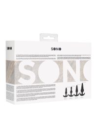 Sono No.80 4-Piece Flexible Butt Plug Set, picture 3