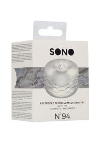 Sono No.94 Masturbator mit Penisring aus TPE, 2-in-1, Bild 2