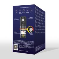 Snail Vibe Ikon SPARK stroker stötande roterande transparent, bild 3