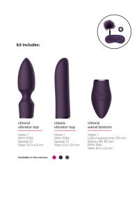 Switch Pleasure kit 4 vibromasseur modulaire, photo 6