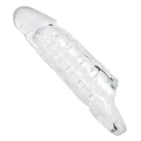 XR Brands Transparent Penis Sleeve Clear