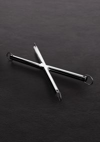 Steel by Shots X-Hog Tie Bar Przecięty Srebrny