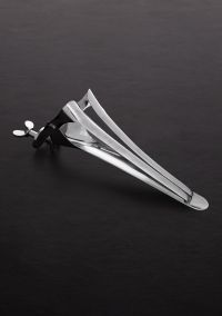 Spéculum extrême Steel by Shots Horse en acier inoxydable, 43 cm