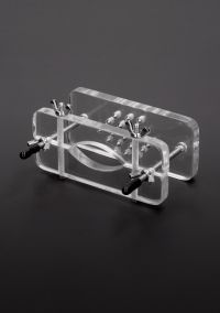 Steel by Shots Ball Butcher em acrílico transparente com picos