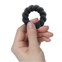 Rocks-Off Twist Non-Vibrating Liquid Silicone Cockring, zdjęcie 4