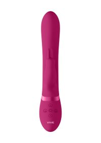 VIVE Amoris vibrator med vertikalt rörliga pärlor, rosa, bild 4