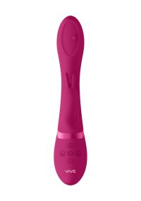 VIVE Mira vibrator med snurrande pärlor, rosa, bild 4