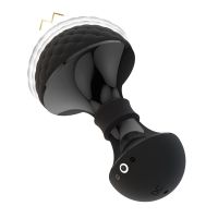VIVE Enoki Biegbarer Massagegerät flexibel Schwarz