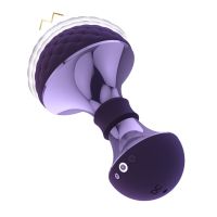 Massageador Bendável VIVE Enoki Cabeça Flexível Roxo