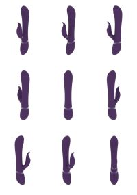VIVE Etsu Vibrador Coelho Onda Pulso com 4 Mangas Intercambiáveis, imagem 5
