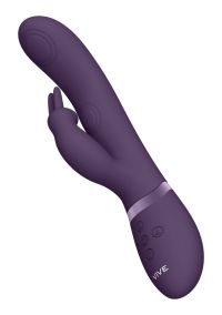 VIVE May Vibrador Coelho Onda Pulso Dupla, imagem 4
