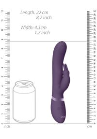 VIVE May Vibrador Coelho Onda Pulso Dupla, imagem 6