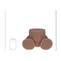 XKIN Bodyforms Dubbel entré vibrerande, 2,4kg Brun, bild 6